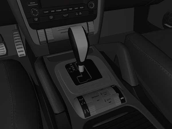 3d model of porsche cayenne turbo s - Porsche Cayenne Turbo S 2009 by TiRex3D