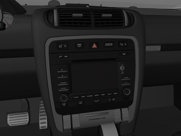 3d model of porsche cayenne turbo s - Porsche Cayenne Turbo S 2009 by TiRex3D