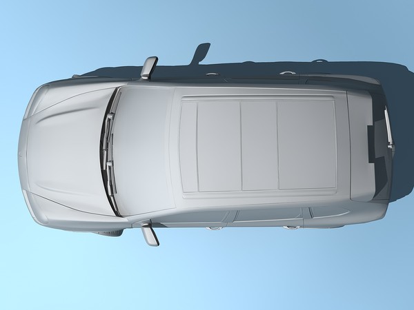 3d model of porsche cayenne turbo s - Porsche Cayenne Turbo S 2009 by TiRex3D