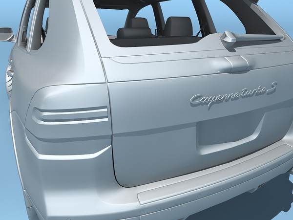 3d model of porsche cayenne turbo s - Porsche Cayenne Turbo S 2009 by TiRex3D