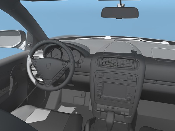 3d model of porsche cayenne turbo s - Porsche Cayenne Turbo S 2009 by TiRex3D