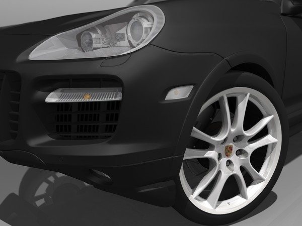 3d model of porsche cayenne turbo s - Porsche Cayenne Turbo S 2009 by TiRex3D