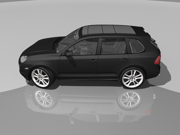 3d model of porsche cayenne turbo s - Porsche Cayenne Turbo S 2009 by TiRex3D