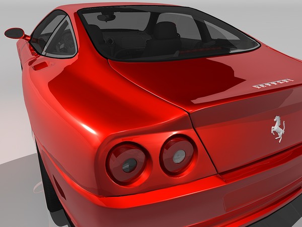 3d model ferrari 575 maranello 2002 - Ferrari 575M Maranello 2002 by TiRex3D