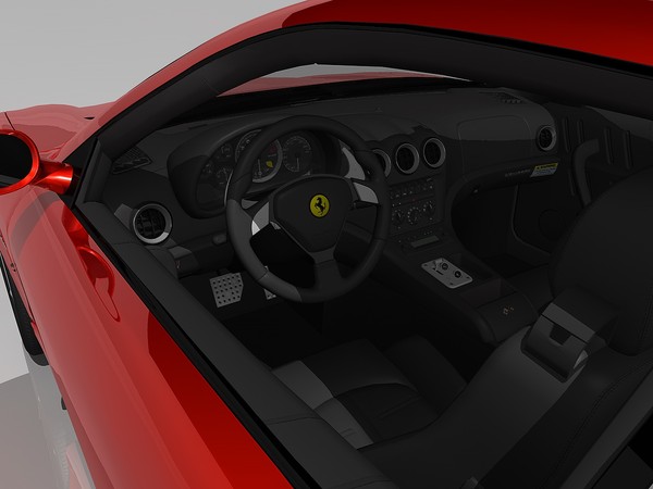 3d model ferrari 575 maranello 2002 - Ferrari 575M Maranello 2002 by TiRex3D