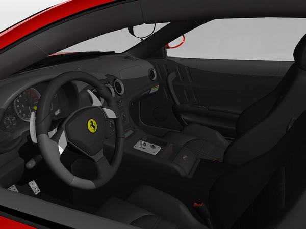 3d model ferrari 575 maranello 2002 - Ferrari 575M Maranello 2002 by TiRex3D