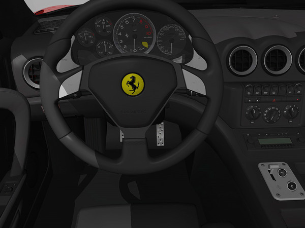 3d model ferrari 575 maranello 2002 - Ferrari 575M Maranello 2002 by TiRex3D