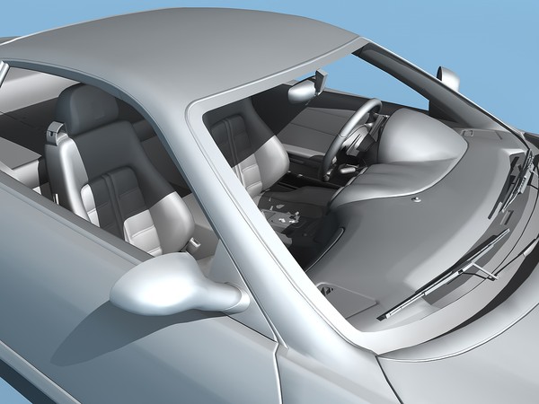 3d model ferrari 575 maranello 2002 - Ferrari 575M Maranello 2002 by TiRex3D