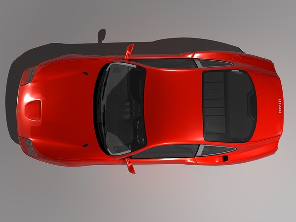 3d model ferrari 575 maranello 2002 - Ferrari 575M Maranello 2002 by TiRex3D