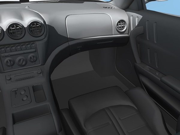 3d model ferrari 575 maranello 2002 - Ferrari 575M Maranello 2002 by TiRex3D