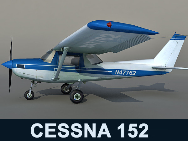 3d cessna 152 model - Cessna 152 by Eric.Levi