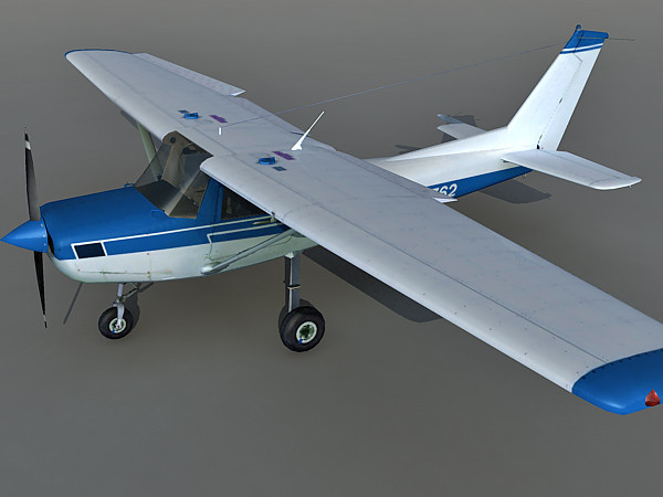 3d cessna 152 model - Cessna 152 by Eric.Levi