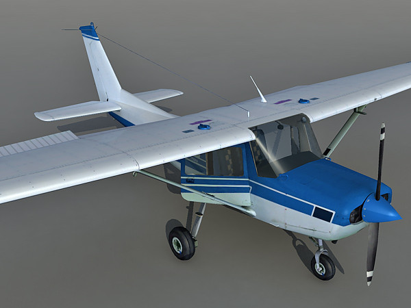 3d cessna 152 model - Cessna 152 by Eric.Levi