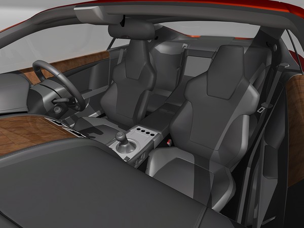 3d model aston martin db9 2004 - Aston Martin DB9 2004 by TiRex3D