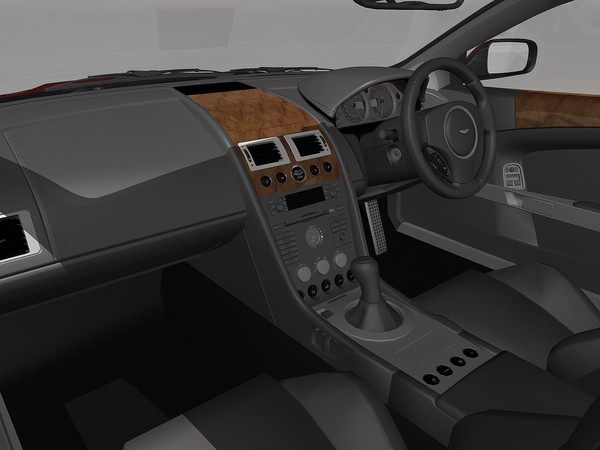 3d model aston martin db9 2004 - Aston Martin DB9 2004 by TiRex3D
