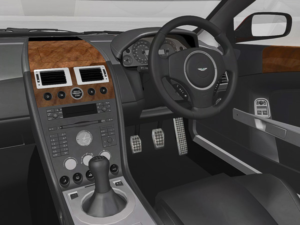 3d model aston martin db9 2004 - Aston Martin DB9 2004 by TiRex3D