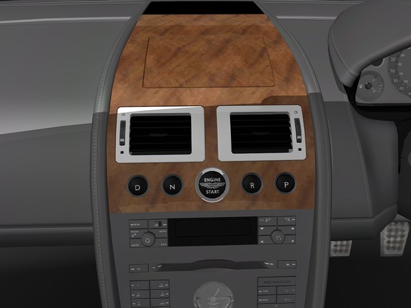 3d model aston martin db9 2004 - Aston Martin DB9 2004 by TiRex3D
