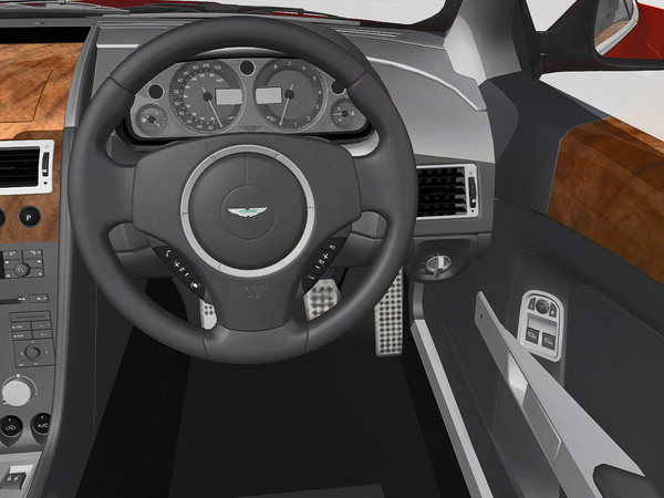 3d model aston martin db9 2004 - Aston Martin DB9 2004 by TiRex3D