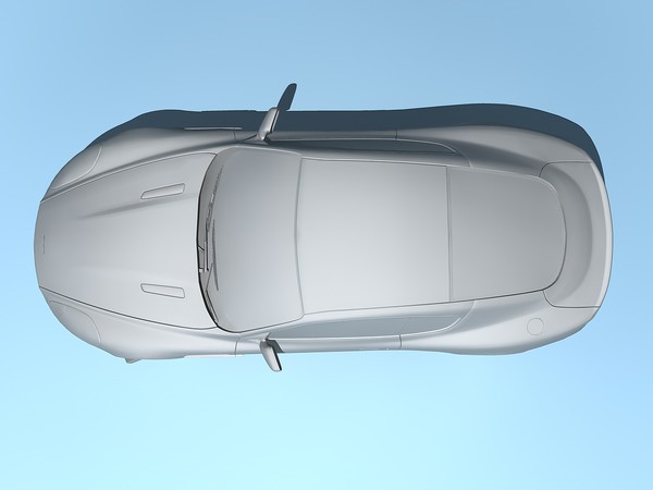 3d model aston martin db9 2004 - Aston Martin DB9 2004 by TiRex3D