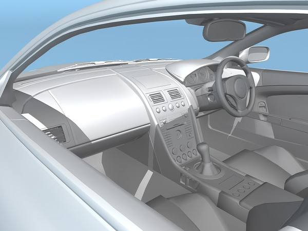 3d model aston martin db9 2004 - Aston Martin DB9 2004 by TiRex3D