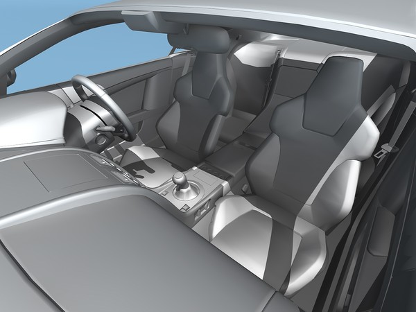 3d model aston martin db9 2004 - Aston Martin DB9 2004 by TiRex3D