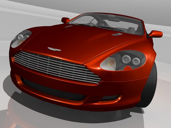 3d model aston martin db9 2004 - Aston Martin DB9 2004 by TiRex3D