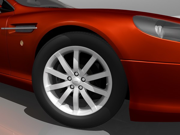 3d model aston martin db9 2004 - Aston Martin DB9 2004 by TiRex3D