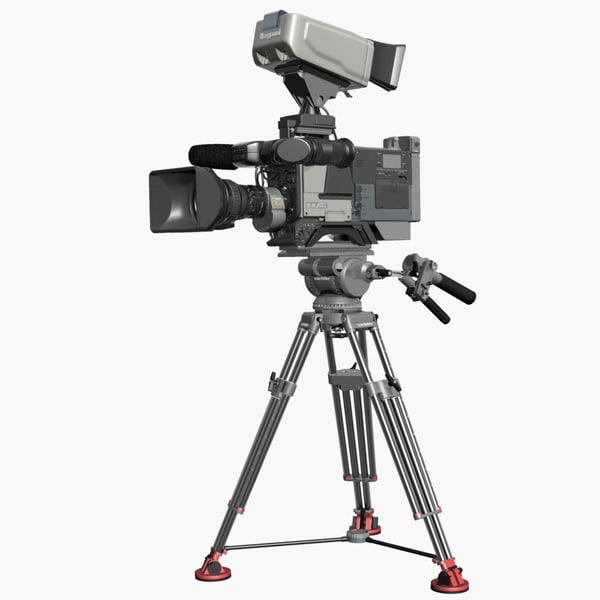 3d model camcorder sony-canon-ikegami btc sachtler - Camcorder.SONY-CANON-IKEGAMI.DigiBTC.Sachtler.MAX... by 3DLocker