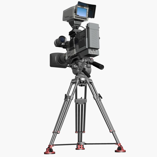 3d model camcorder sony-canon-ikegami btc sachtler - Camcorder.SONY-CANON-IKEGAMI.DigiBTC.Sachtler.MAX... by 3DLocker