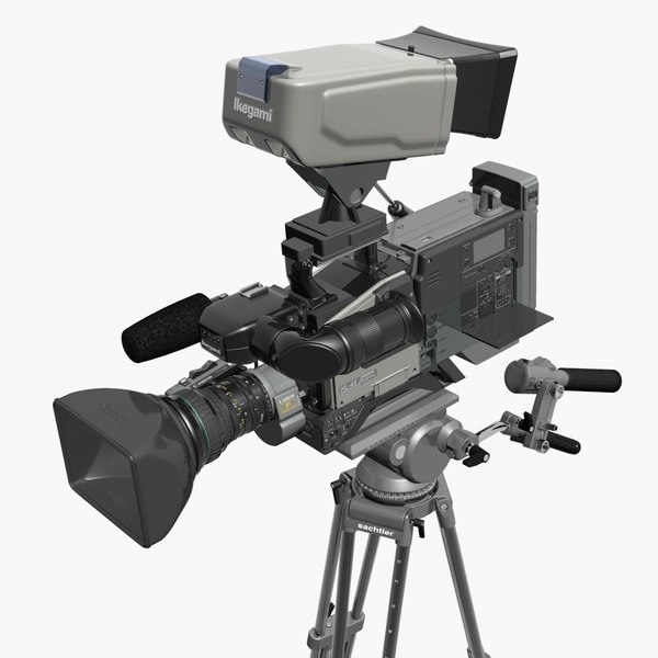 3d model camcorder sony-canon-ikegami btc sachtler - Camcorder.SONY-CANON-IKEGAMI.DigiBTC.Sachtler.MAX... by 3DLocker