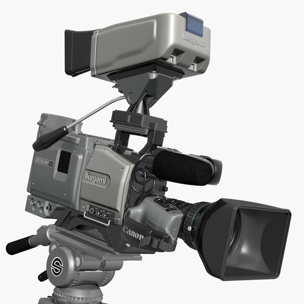 3d model camcorder sony-canon-ikegami btc sachtler - Camcorder.SONY-CANON-IKEGAMI.DigiBTC.Sachtler.MAX... by 3DLocker