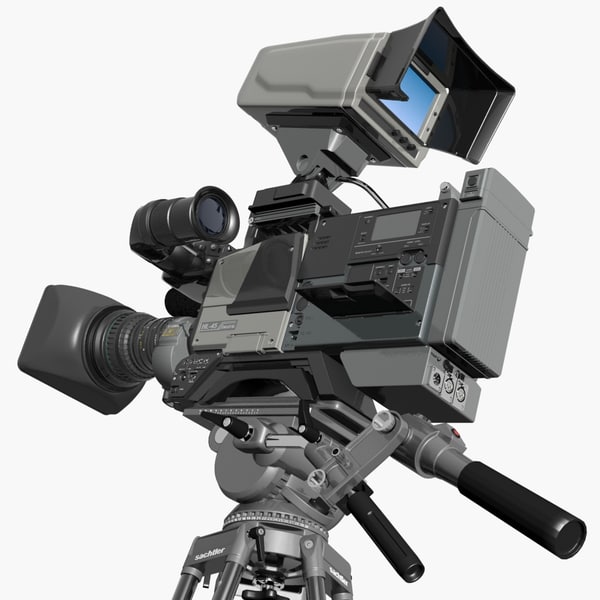 3d model camcorder sony-canon-ikegami btc sachtler - Camcorder.SONY-CANON-IKEGAMI.DigiBTC.Sachtler.MAX... by 3DLocker