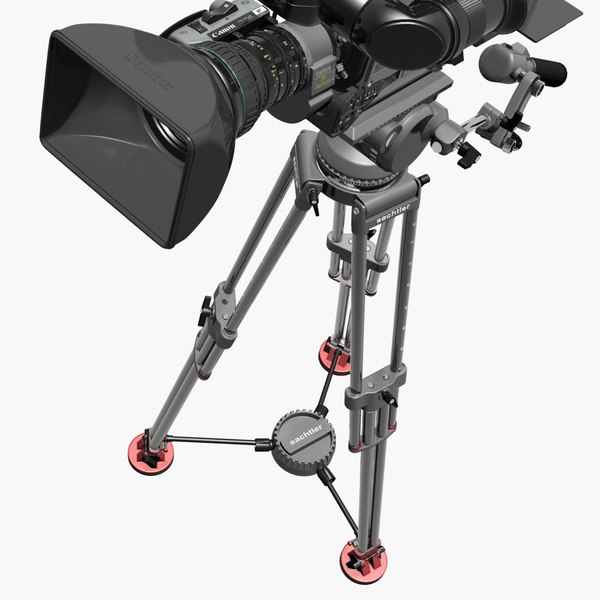 3d model camcorder sony-canon-ikegami btc sachtler - Camcorder.SONY-CANON-IKEGAMI.DigiBTC.Sachtler.MAX... by 3DLocker
