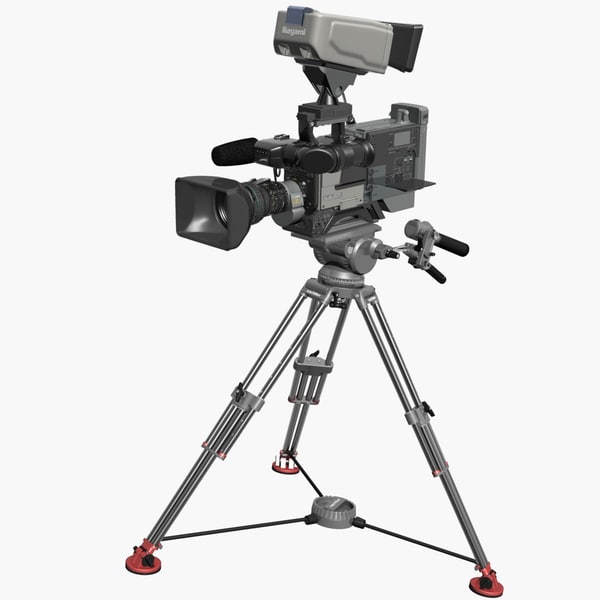 3d model camcorder sony-canon-ikegami btc sachtler - Camcorder.SONY-CANON-IKEGAMI.DigiBTC.Sachtler.MAX... by 3DLocker
