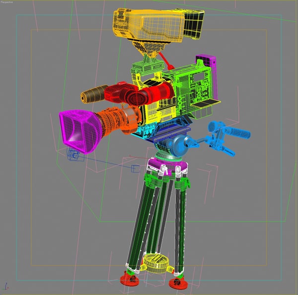 3d model camcorder sony-canon-ikegami btc sachtler - Camcorder.SONY-CANON-IKEGAMI.DigiBTC.Sachtler.MAX... by 3DLocker
