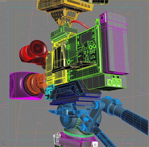 3d model camcorder sony-canon-ikegami btc sachtler - Camcorder.SONY-CANON-IKEGAMI.DigiBTC.Sachtler.MAX... by 3DLocker