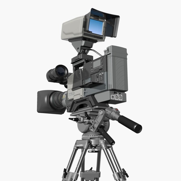 3d model camcorder sony-canon-ikegami btc sachtler - Camcorder.SONY-CANON-IKEGAMI.DigiBTC.Sachtler.MAX... by 3DLocker