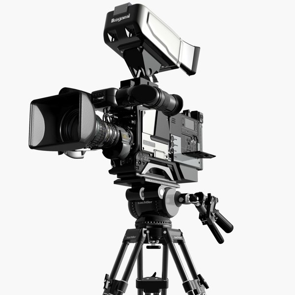 3d model camcorder sony-canon-ikegami btc sachtler - Camcorder.SONY-CANON-IKEGAMI.DigiBTC.Sachtler.MAX... by 3DLocker