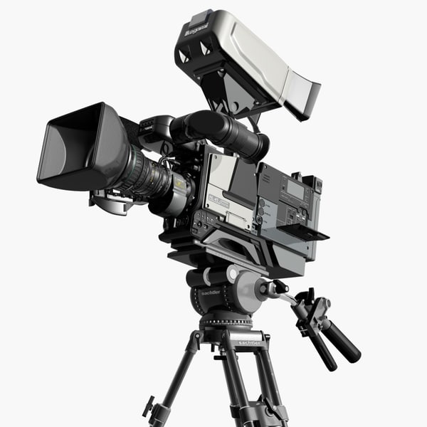 3d model camcorder sony-canon-ikegami btc sachtler - Camcorder.SONY-CANON-IKEGAMI.DigiBTC.Sachtler.MAX... by 3DLocker