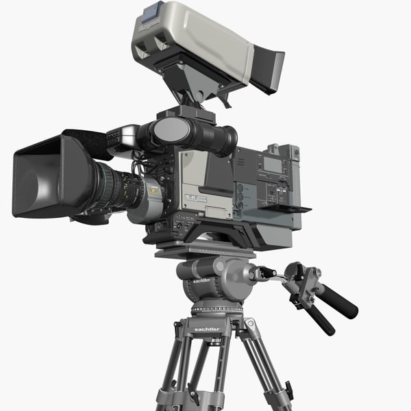 3d model camcorder sony-canon-ikegami btc sachtler - Camcorder.SONY-CANON-IKEGAMI.DigiBTC.Sachtler.MAX... by 3DLocker