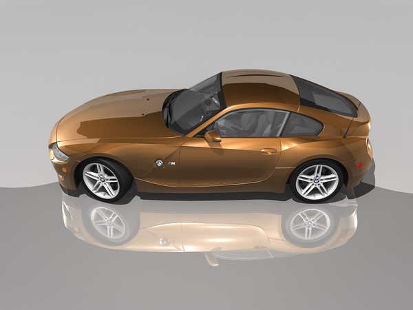 bmw z4 m coupe 3d max - BMW Z4 M Coupe 2006 by TiRex3D