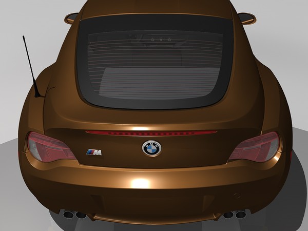 bmw z4 m coupe 3d max - BMW Z4 M Coupe 2006 by TiRex3D
