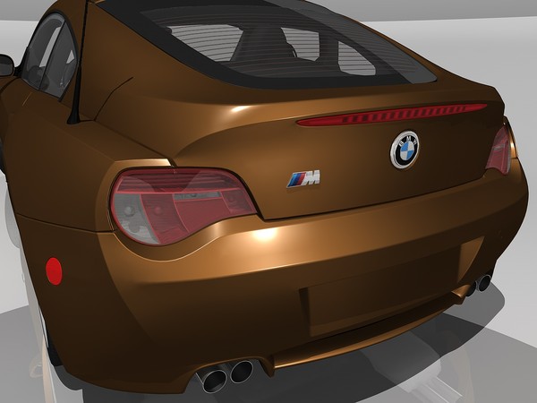 bmw z4 m coupe 3d max - BMW Z4 M Coupe 2006 by TiRex3D