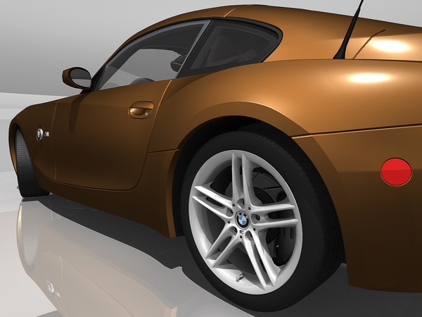 bmw z4 m coupe 3d max - BMW Z4 M Coupe 2006 by TiRex3D