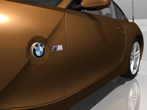 bmw z4 m coupe 3d max - BMW Z4 M Coupe 2006 by TiRex3D