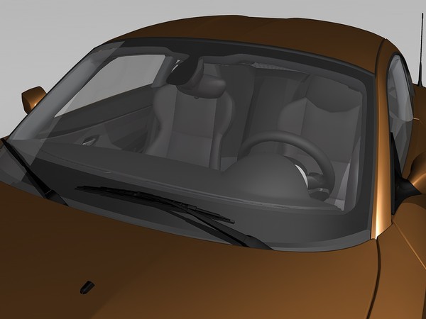 bmw z4 m coupe 3d max - BMW Z4 M Coupe 2006 by TiRex3D