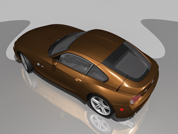 bmw z4 m coupe 3d max - BMW Z4 M Coupe 2006 by TiRex3D