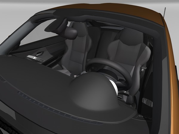 bmw z4 m coupe 3d max - BMW Z4 M Coupe 2006 by TiRex3D