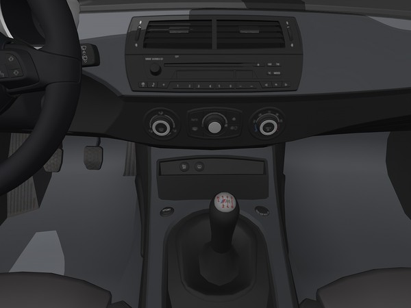 bmw z4 m coupe 3d max - BMW Z4 M Coupe 2006 by TiRex3D