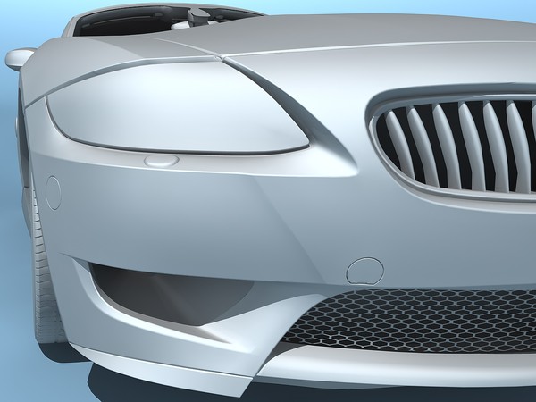 bmw z4 m coupe 3d max - BMW Z4 M Coupe 2006 by TiRex3D